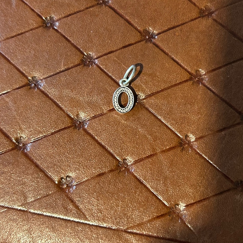 RETIRED Vintage Pandora Number Charm
